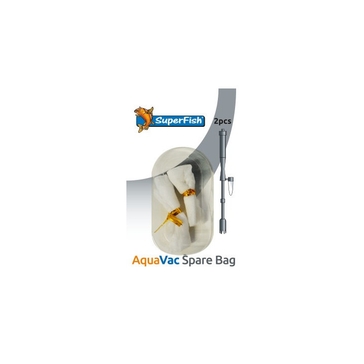 SUPERFISH AQUAVAC SPARE BAG 2X - SuperFish