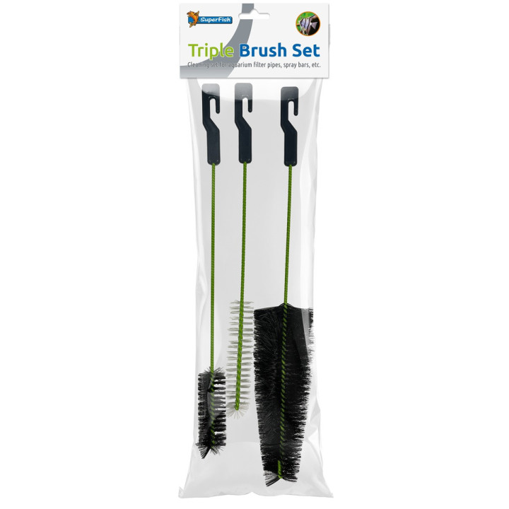 SUPERFISH TRIPLE CLEANING BRUSH KIT - SuperFish