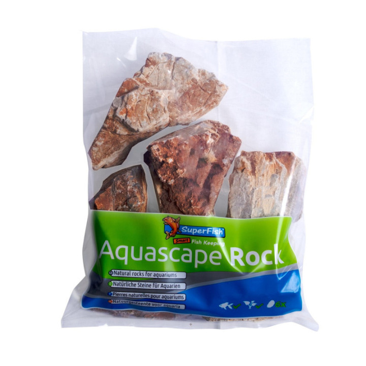 SUPERFISH AQUASCAPE LAYERED ROCK 5 KG - SuperFish