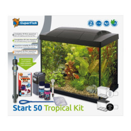 SUPERFISH START 50 TROPICAL KIT BLACK - SuperFish