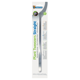 SUPERFISH STEEL PLANT TWEEZERS 27CM STRAIGHT - SuperFish
