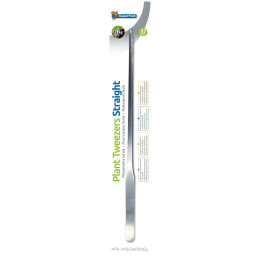 SUPERFISH STEEL PLANT TWEEZERS 37CM STRAIGHT - SuperFish