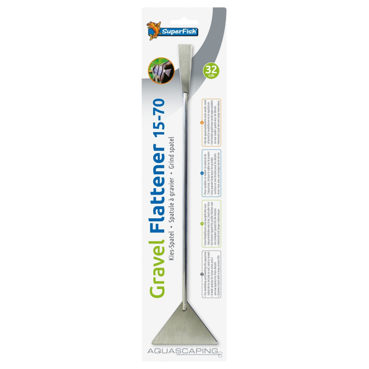 SUPERFISH STEEL GRAVEL RAKE 32CM - SuperFish