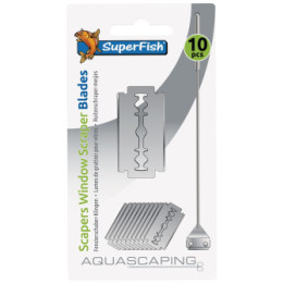 SUPERFISH SCRAPER SPARE BLADES 10X - SuperFish