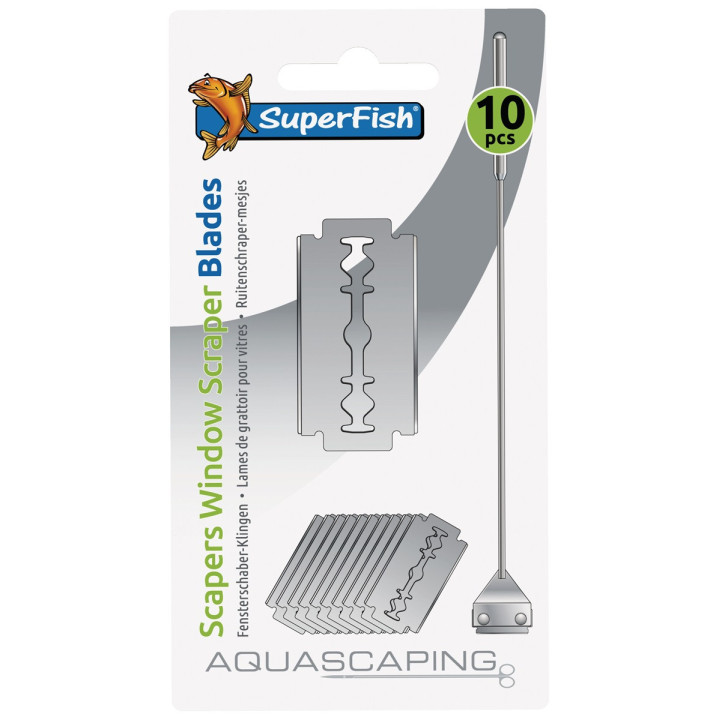 SUPERFISH SCRAPER SPARE BLADES 10X - SuperFish