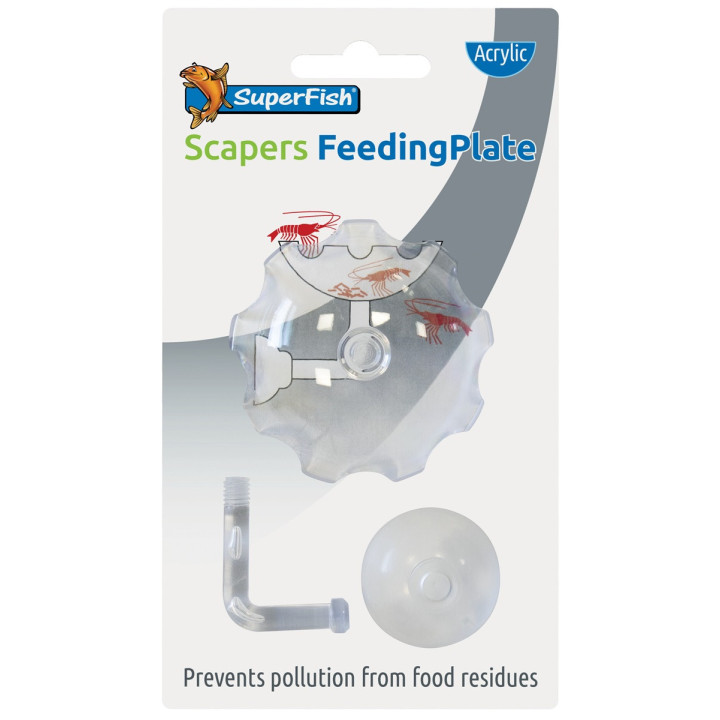 SUPERFISH SCAPERS FEEDING PLATE - SuperFish