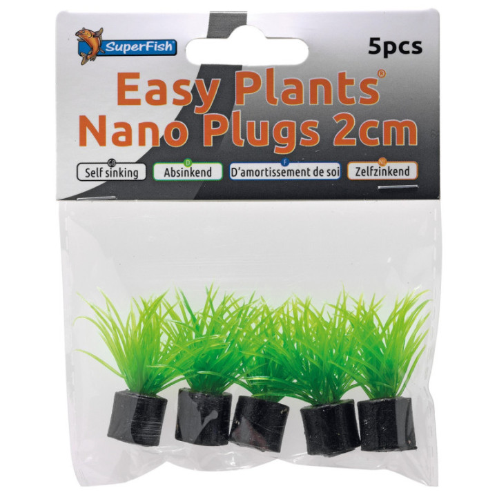 SUPERFISH EASY PLANTS NANO PLUG 2CM-5X - SuperFish