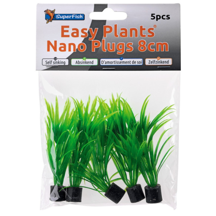 SUPERFISH EASY PLANTS NANO PLUG 8CM-5X - SuperFish