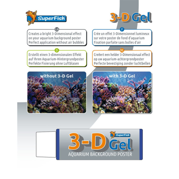 SUPERFISH 3D POSTER GEL - SuperFish