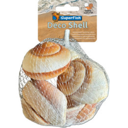 SUPERFISH DECO SNAIL BROWN-WHITE 170GR - SuperFish