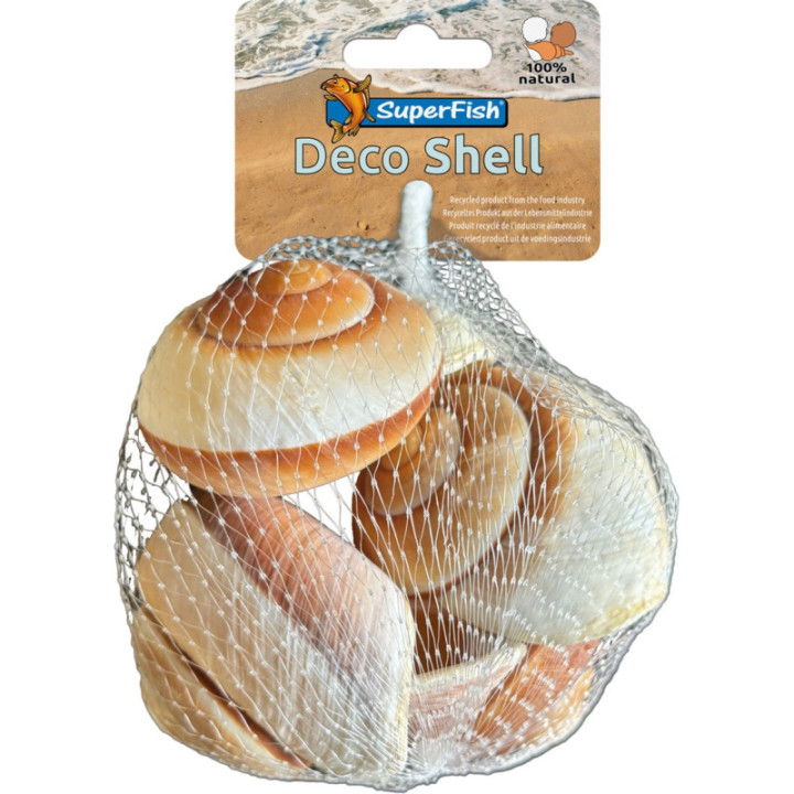 SUPERFISH DECO SNAIL BROWN-WHITE 170GR - SuperFish