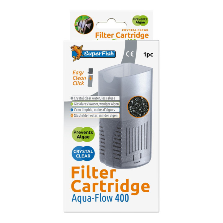 SUPERFISH AQUAFLOW 400 CRYSTAL CARTR.1X - SuperFish