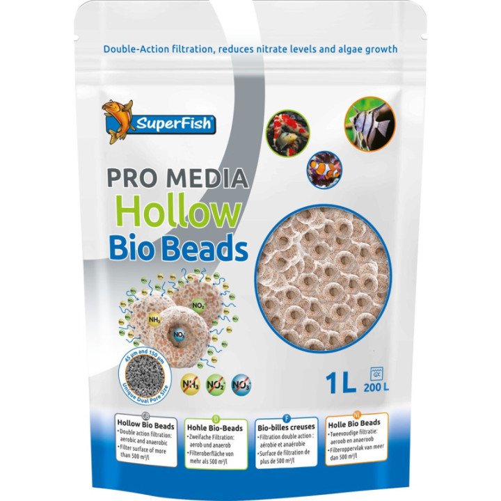SUPERFISH BIO BEAD MEDIA 1000 ML - SuperFish