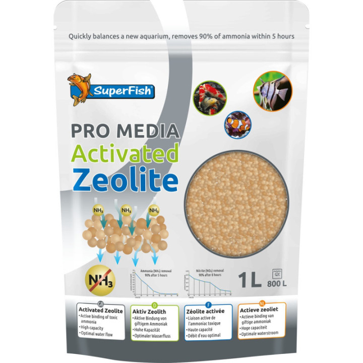 SUPERFISH ACTIF ZEO MEDIA 1000 ML - SuperFish