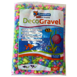 SUPERFISH DECOGRAVEL NEON MIX 1KG - SuperFish