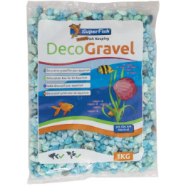 SUPERFISH DECO GRAVEL LUXE GREEN 0,9KG - SuperFish