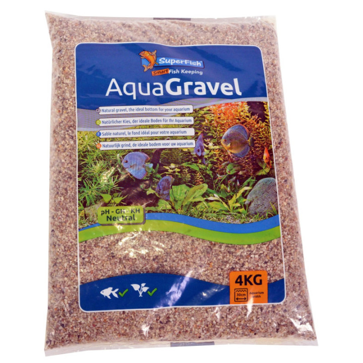 SUPERFISH AQUAGRAVEL LIGHT 1-2 MM 4KG - SuperFish