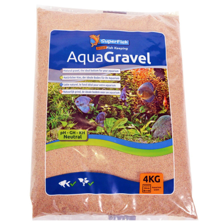 SUPERFISH AQUAGRAVEL RIVER SAND 4KG - SuperFish