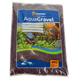 SUPERFISH AQUAGRAVEL CRYST BLACK1-2 MM 4KG - SuperFish