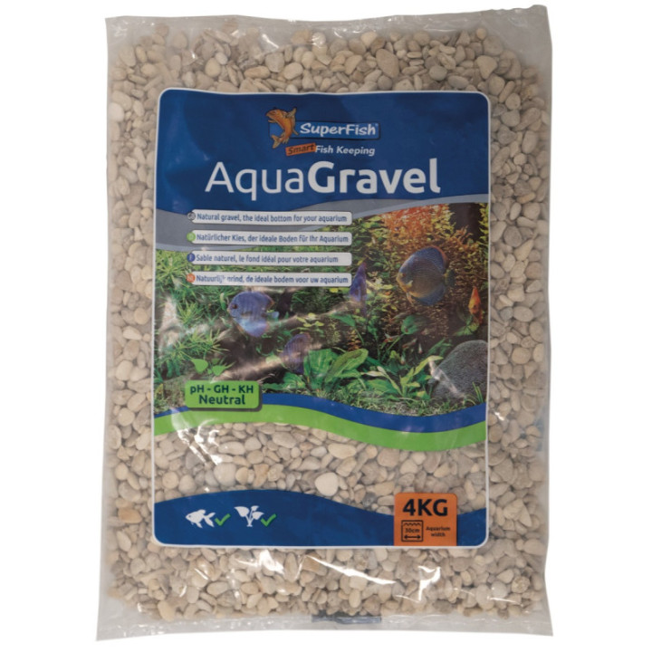 SUPERFISH AQUAGRAVEL BRITISH BROWN 5-8 MM 4KG - SuperFish