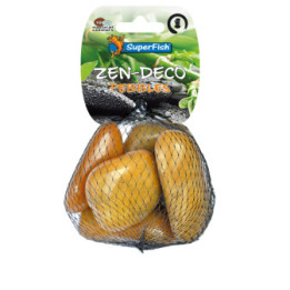 SUPERFISH ZEN PEBBLE M YELLOW 450GRAM - SuperFish