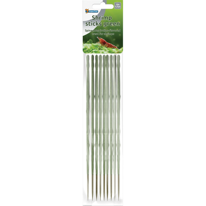 Superfish SHRIMP STICKS GREEN 10X - SuperFish