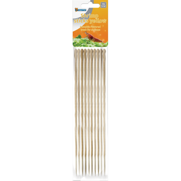 Superfish SHRIMP STICKS YELLOW 10X - SuperFish