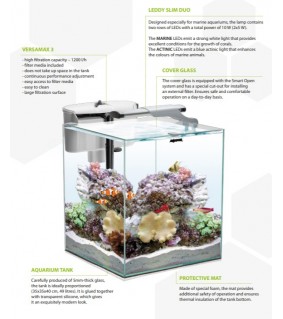 Aquael Nano Reef Duo akvaariopaketti