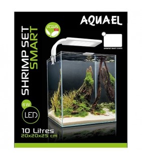 Aquael Shrimpset Smart 2, valkoinen, 10 L