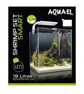 Aquael Shrimpset Smart 2, valkoinen, 19 L