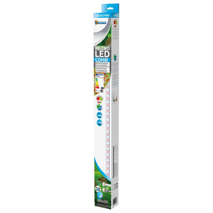 Superfish RETRO LED COMBI T8&JT5 60CM/18W - SuperFish