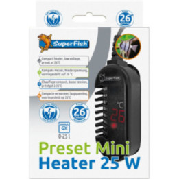 Superfish PRESET MINI HEATER 25W - SuperFish