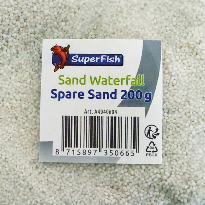 Superfish DECO WATER FALL SPARE SAND 200 GRAM - SuperFish