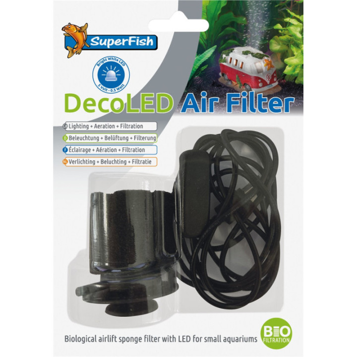 Superfish DECO LED AIR FILTER - SuperFish