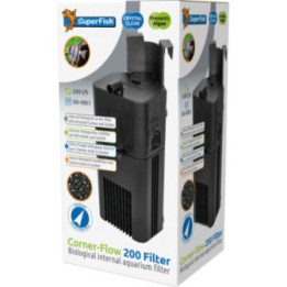Superfish CORNERFLOW 200 FILTER WHITE - SuperFish