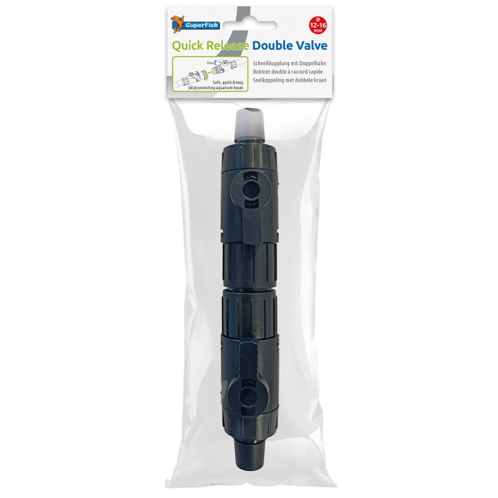 Superfish QUICK RELEASE DOUBLE VALVE 12/16 - SuperFish