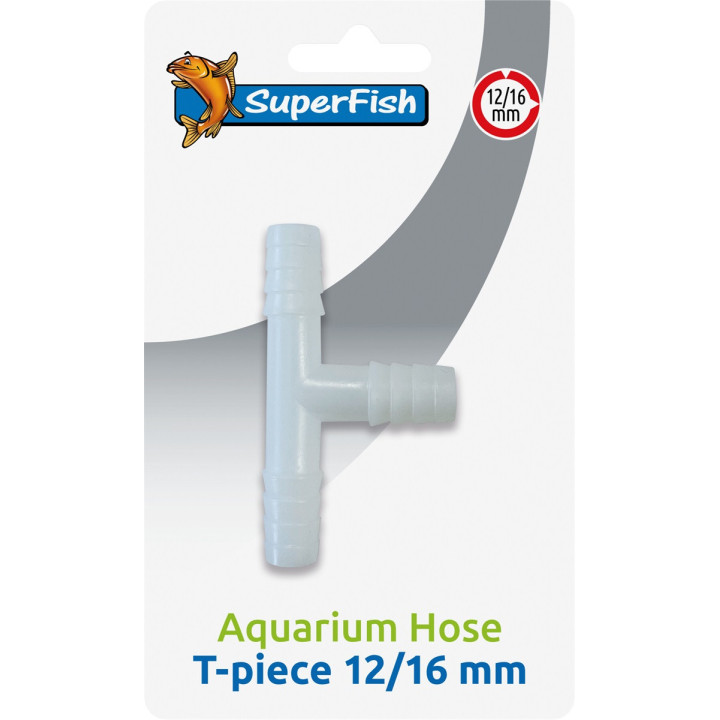 Superfish AQUARIUM HOSE T PIECE 12/16MM - SuperFish