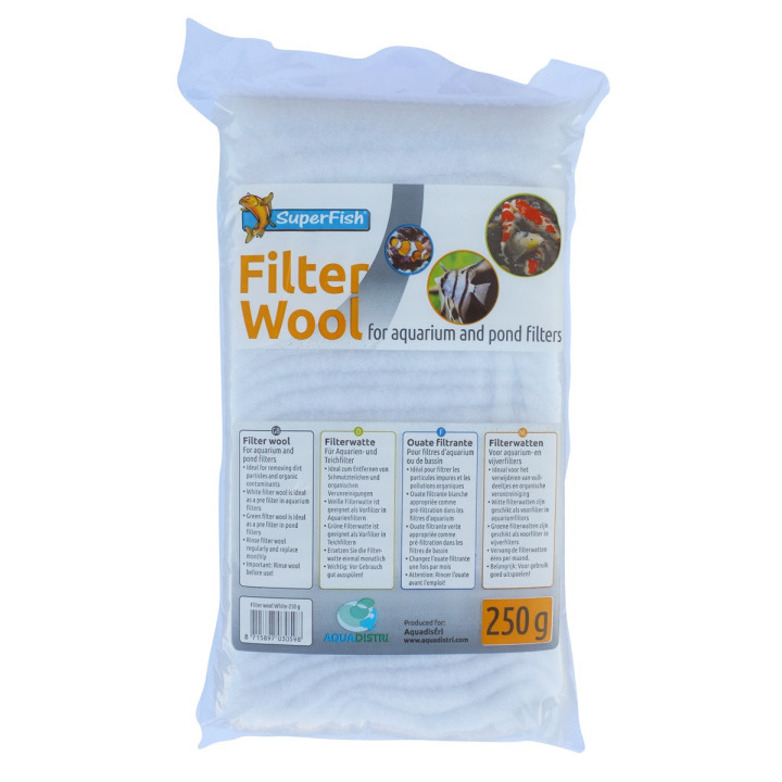 FILTER COTTON WHITE - SuperFish