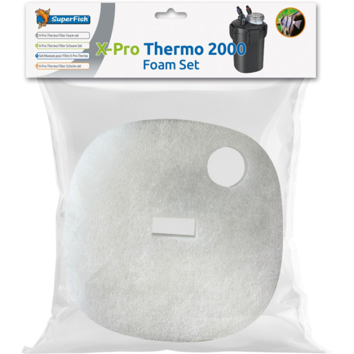 Superfish X PRO THERMO 2000 FOAM SET 3X - SuperFish
