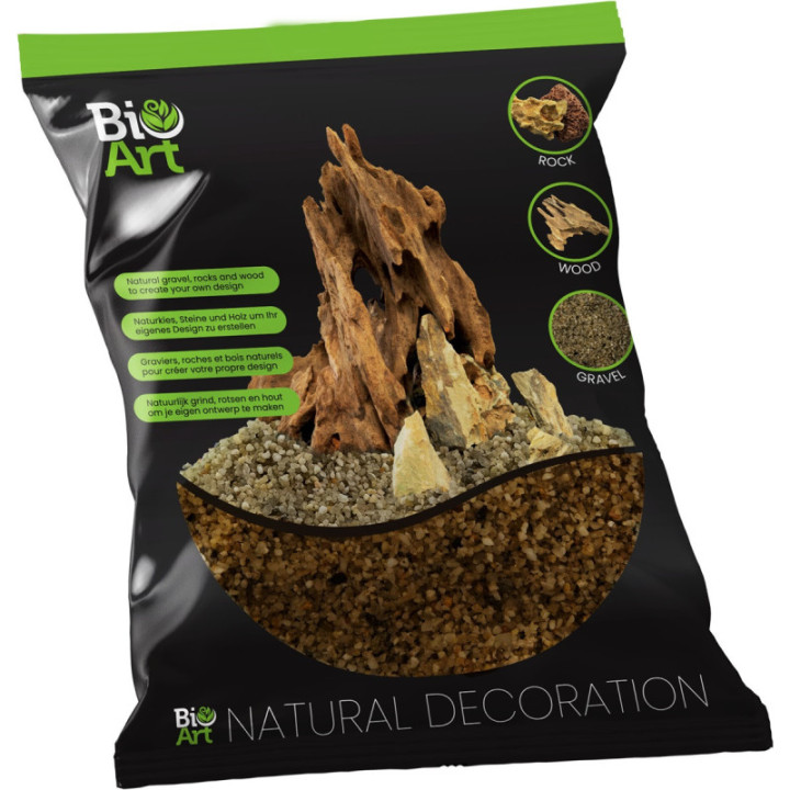 BioArt BIOART GRAVEL BROWN 800GR - BioArt