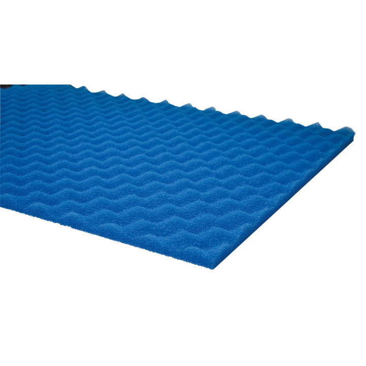 FILTERFOAM WAVED 100X50X2CM FINE -