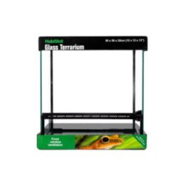 Habistat GLASS TERRARIUM 30X30X32CM BUILT - Habistat
