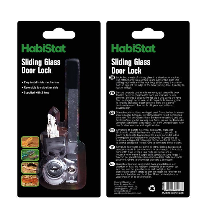 Habistat HABISTAT VIVARIUM LOCK - Habistat