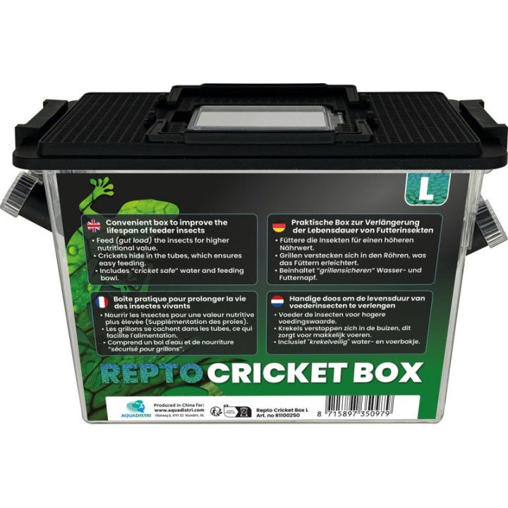 Repto REPTO CRICKET BOX L 30X15X20 - Repto