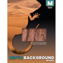 Repto REPTO BACK GROUND BROWN 76X30X30 - Repto