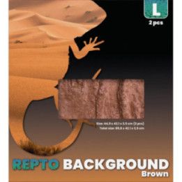 Repto REPTO BACK GROUND BROWN 91X46X46 - Repto