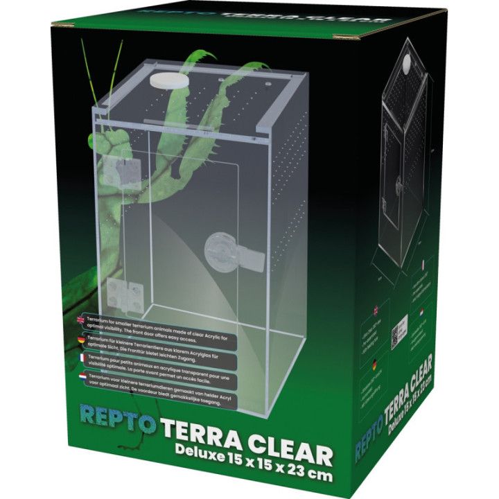 Repto REPTO TERRA CLEAR DELUXE 15X15X23CM - Repto