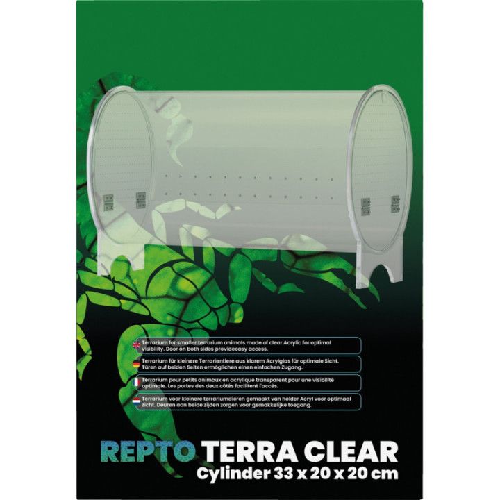Repto TERRA CLEAR CYLINDER 33X20X20CM - Repto