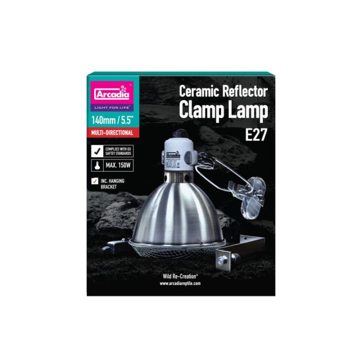 Arcadia REFLECTOR&HOLDER E27 RVS STEEL - Arcadia