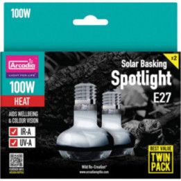 Arcadia ARCADIA SPOTLIGHT 100W TWIN PACK - Arcadia